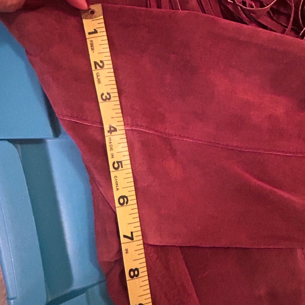 Vintage Bernardo Suede Jacket - Large - Picture 9 of 16